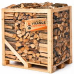 Laubholz-Mix Brennholz – 1 Raummeter – 25 cm – kammergetrocknet – 500 kg – 1,6 Schüttraummeter – Palette