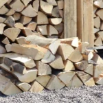 Trockenes Buchen-Brennholz – 180 kg – 25 cm – Hartholz – Kaminholz