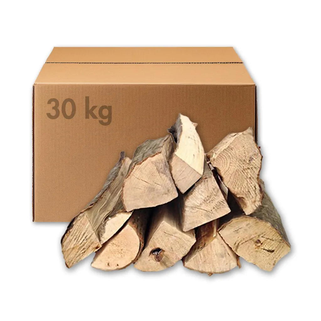 Trockenes Buchen-Brennholz – 30 kg – ofenfertig – für Kamin und Grill – Bild 1