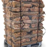 Gemischtes Hartholz-Brennholz im Netz – 12,5 dm³ – 72 Stück