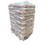 Palette mit 65 Säcken Nadelholz-Pellets (15 kg)