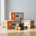 Heizfuxx Nestro M Holzbriketts – Hartholz – 12 kg/Karton – 25 Kartons – 300 kg Palette – Image 2