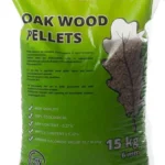 Eichen-Holzpellets – Hartholzpellets ENplus A1 – 6 mm – 65 × 15 kg – 975 kg Palette